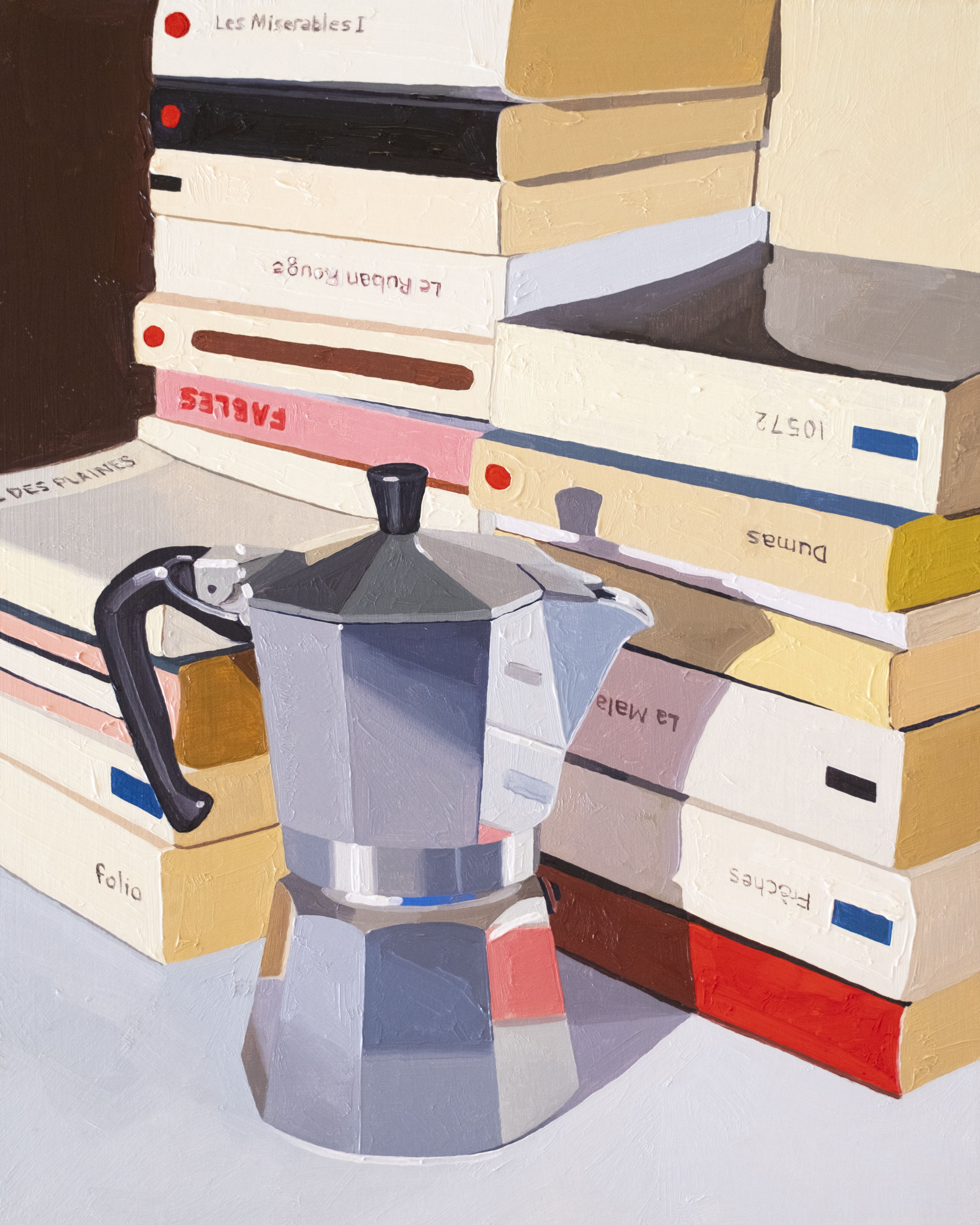 Moka Pot and French Classics Print (multiple sizes) – Leah Gardner Art