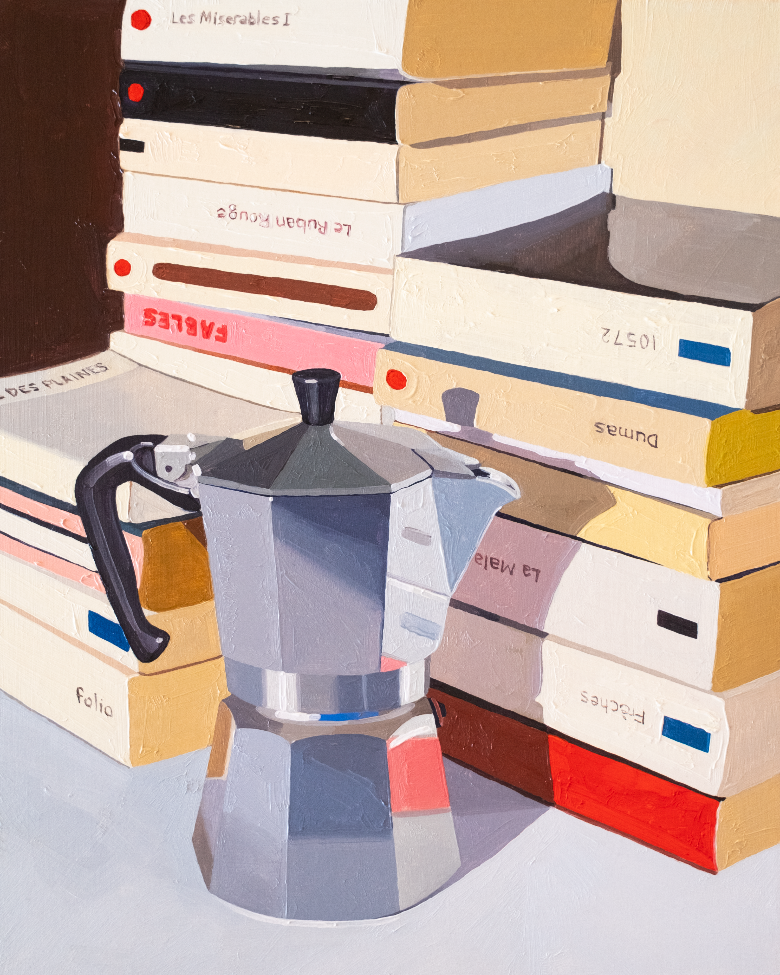 Moka Pot and French Classics Print (multiple sizes)