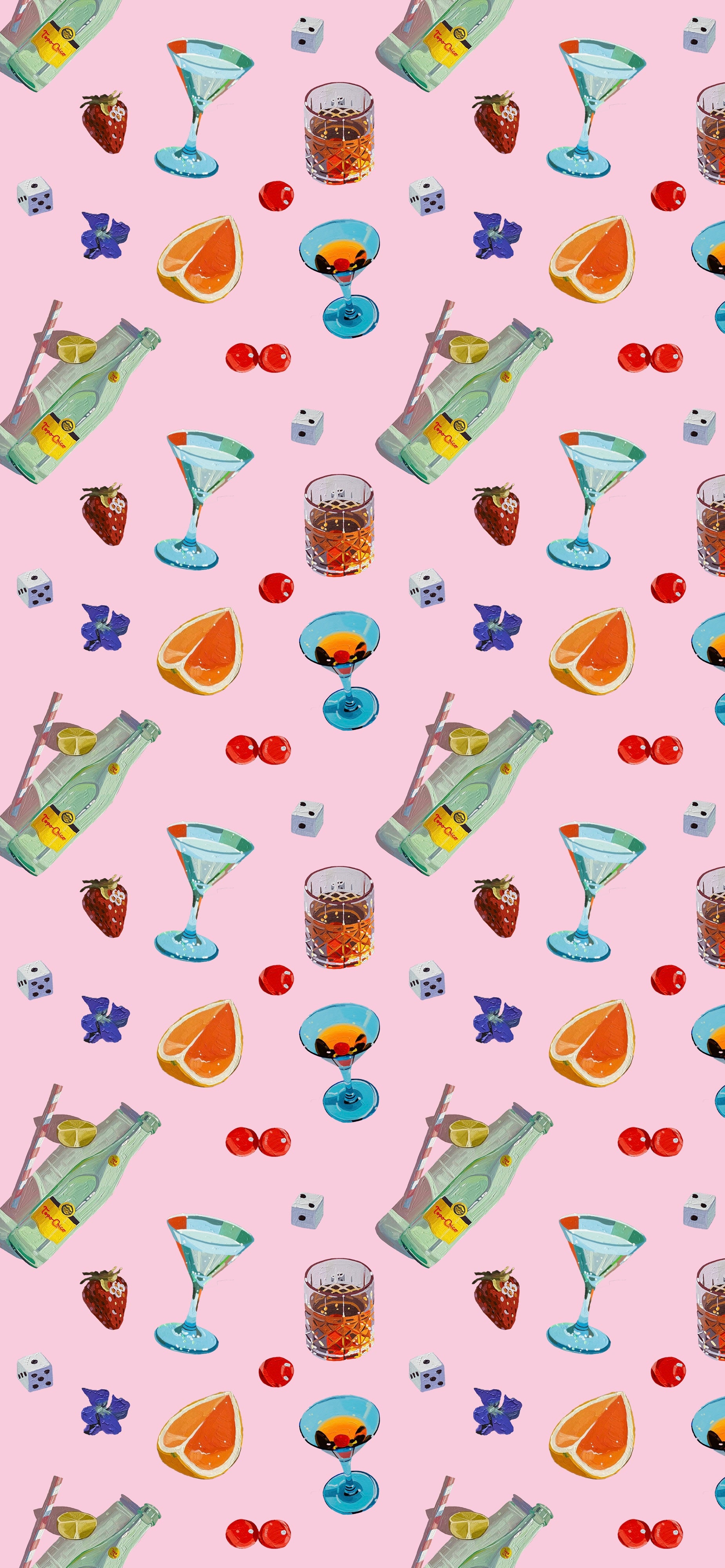 Drinks Phone Wallpaper 6-Pack