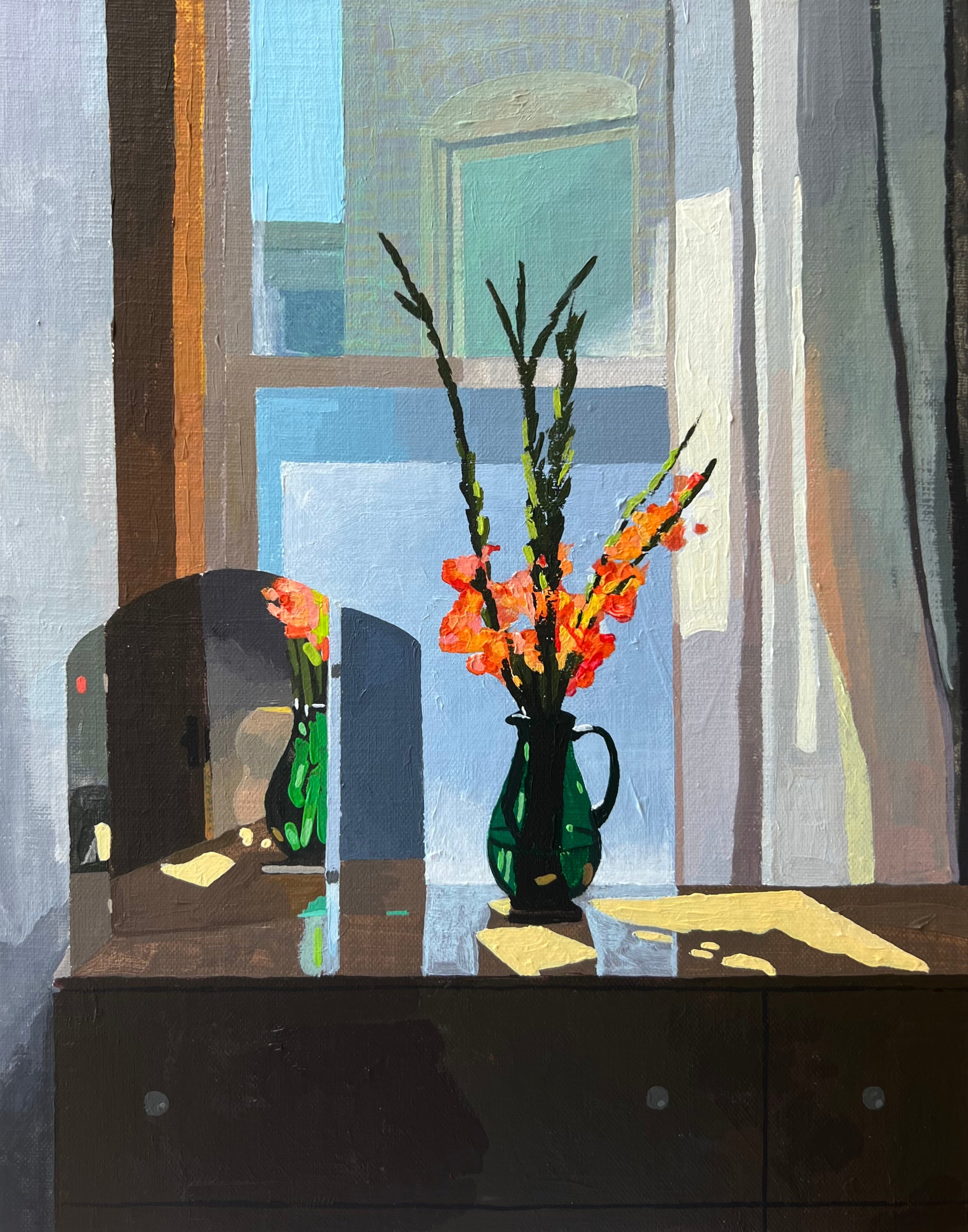 Gladiolus Still Life color study