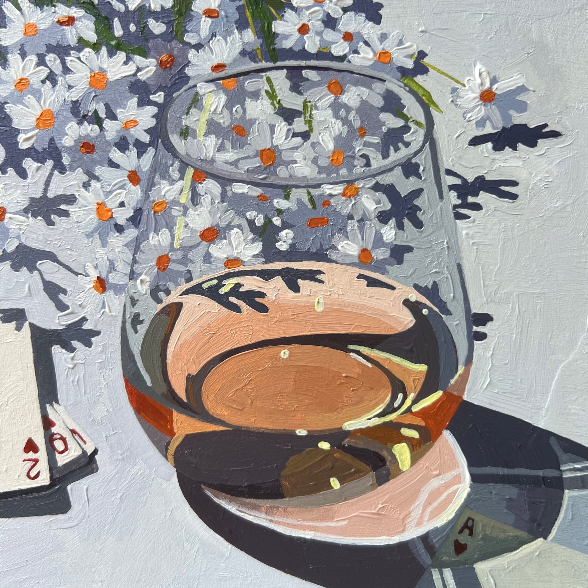 Rosé & Daisies Study