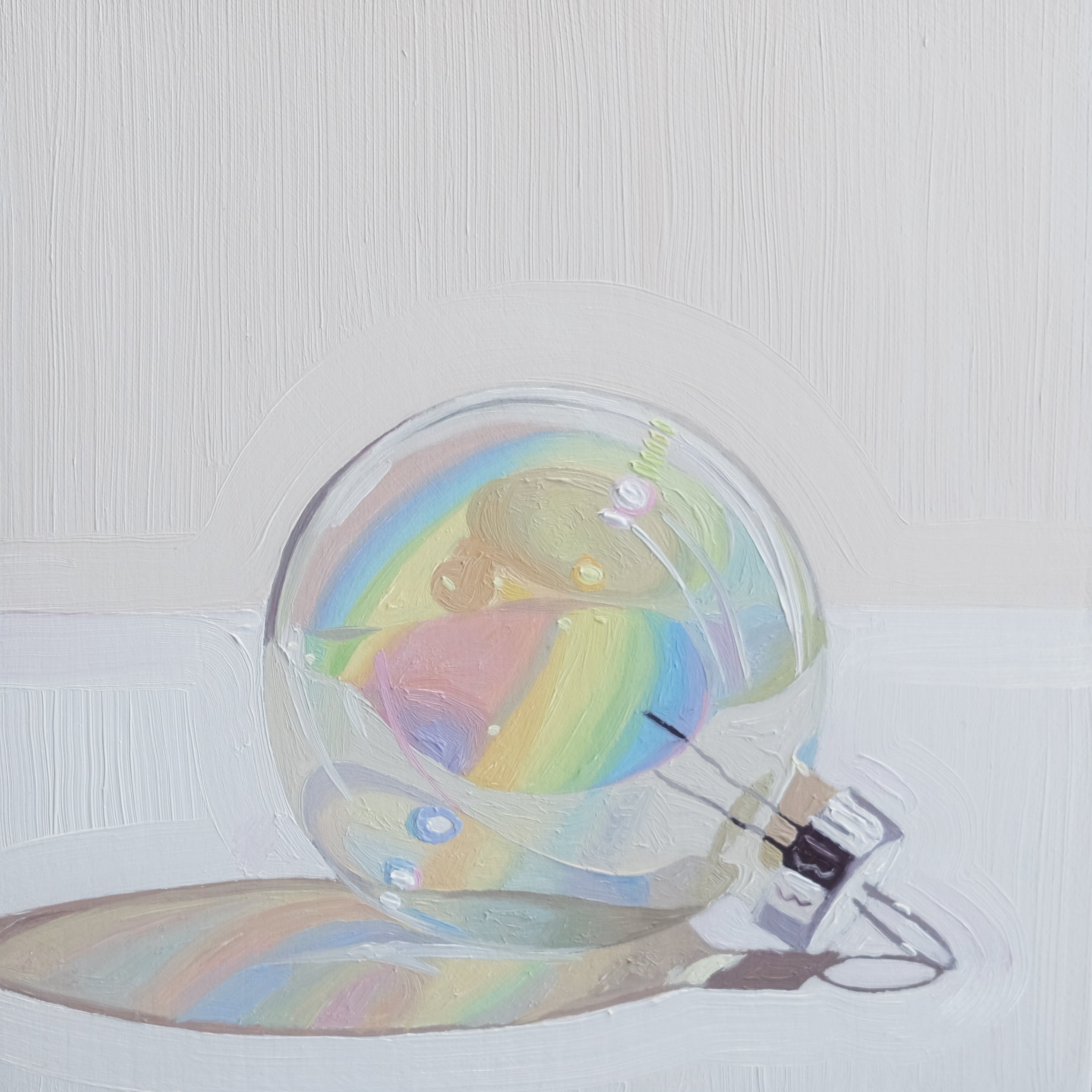 Iridescent Ornament Print (8x8 inches)