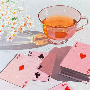 Tea and Cards for Lo Hayes final payment