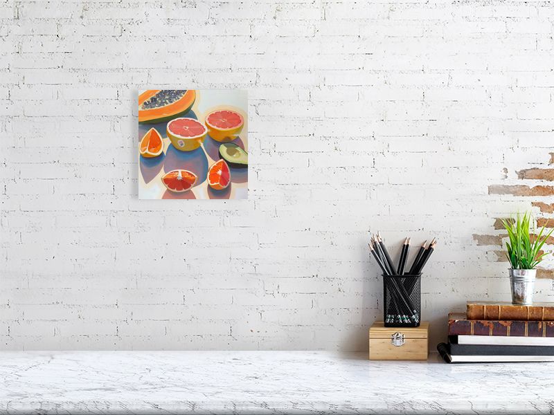 Summer Fruit Print (8x8 inches) – Leah Gardner Art
