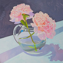 Load image into Gallery viewer, Peonies &amp; Teapot Print (multiple sizes)
