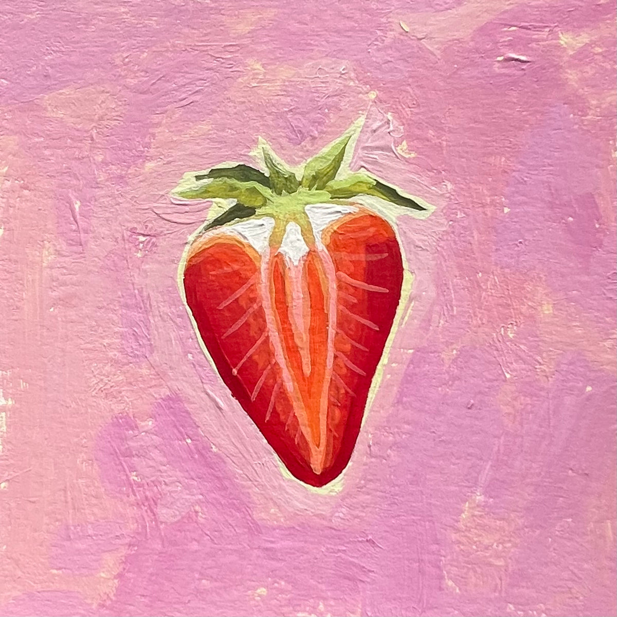 Strawberry Sketch – Leah Gardner Art