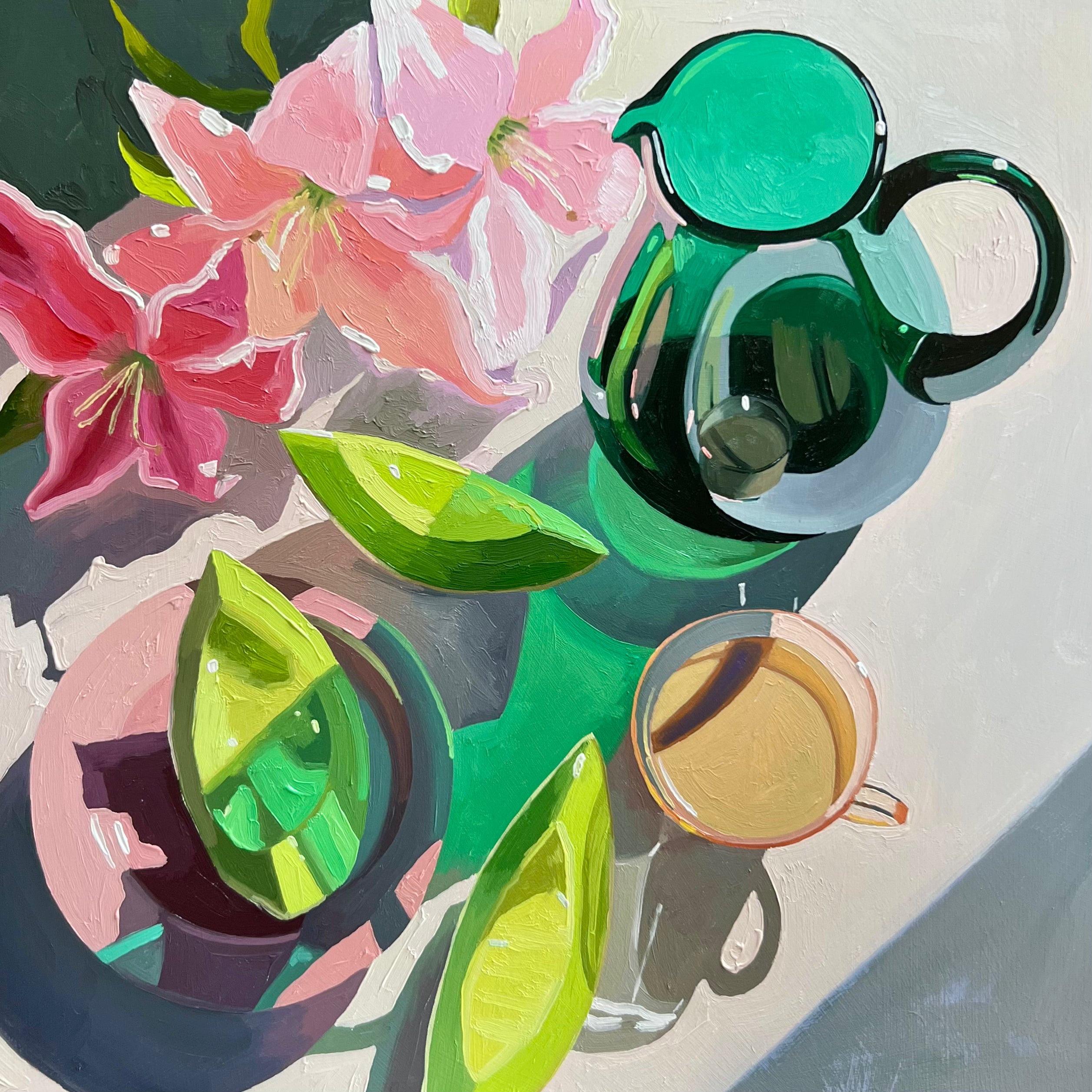 Lilies & Honeydew